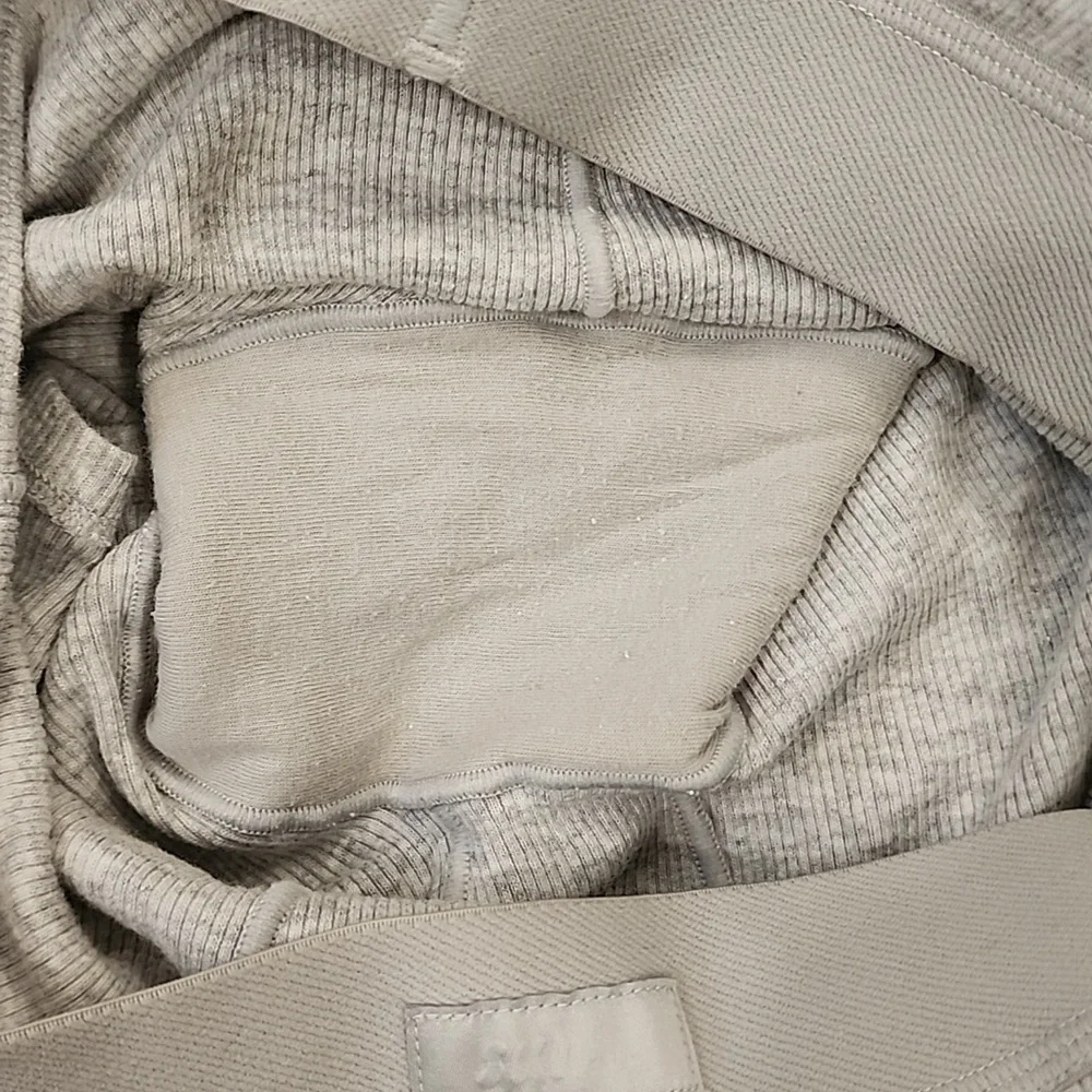 SKIMS Cotton Ribbed Boxer Heather Gray Women's size Small